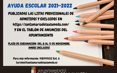 Ayudas escolares 2021-2022