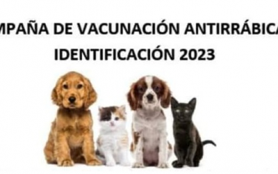 Campaña de vacunación antirrábica e identificación 2023