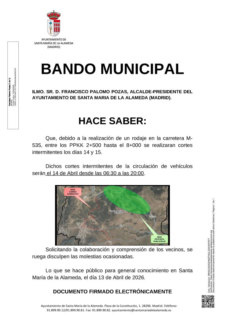 BANDO CORTES INTERMITENTES M-535