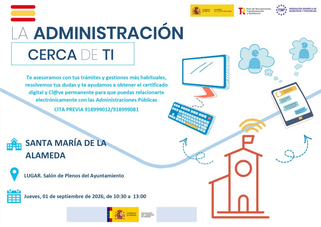 CARTEL ADMINISTRACION CERCA DE TI